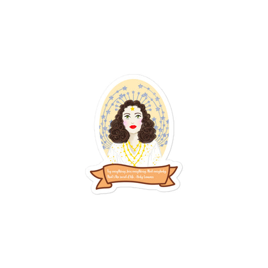 Hedy Lamarr Sticker