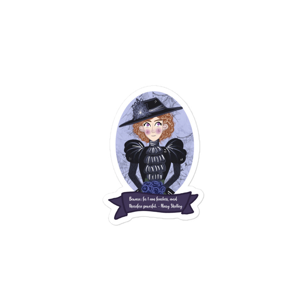 Mary Shelley Sticker