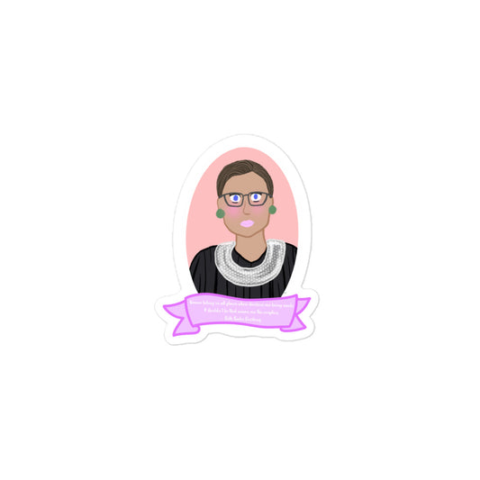 Ruth Bader Ginsberg Sticker