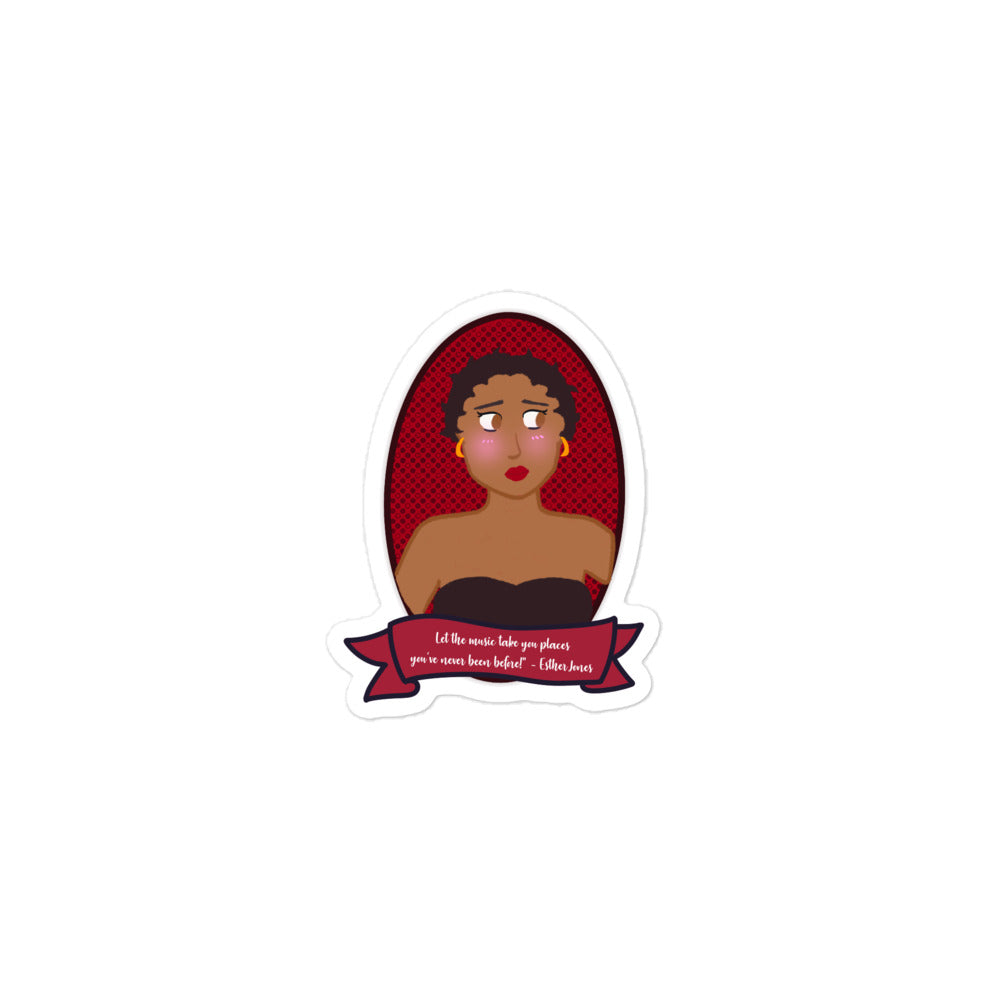 Esther Jones Sticker