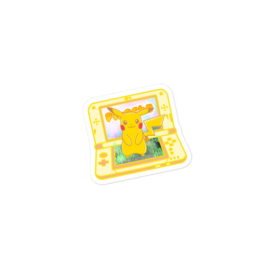 Pikachu DS Sticker