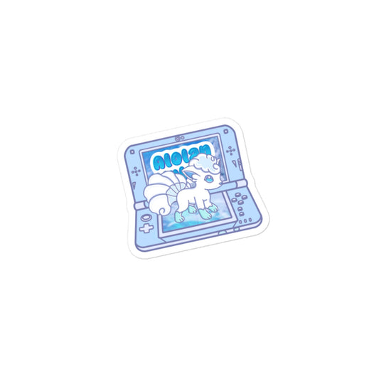 Alolan Vulpix DS Sticker
