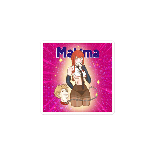 Makima Square Sticker