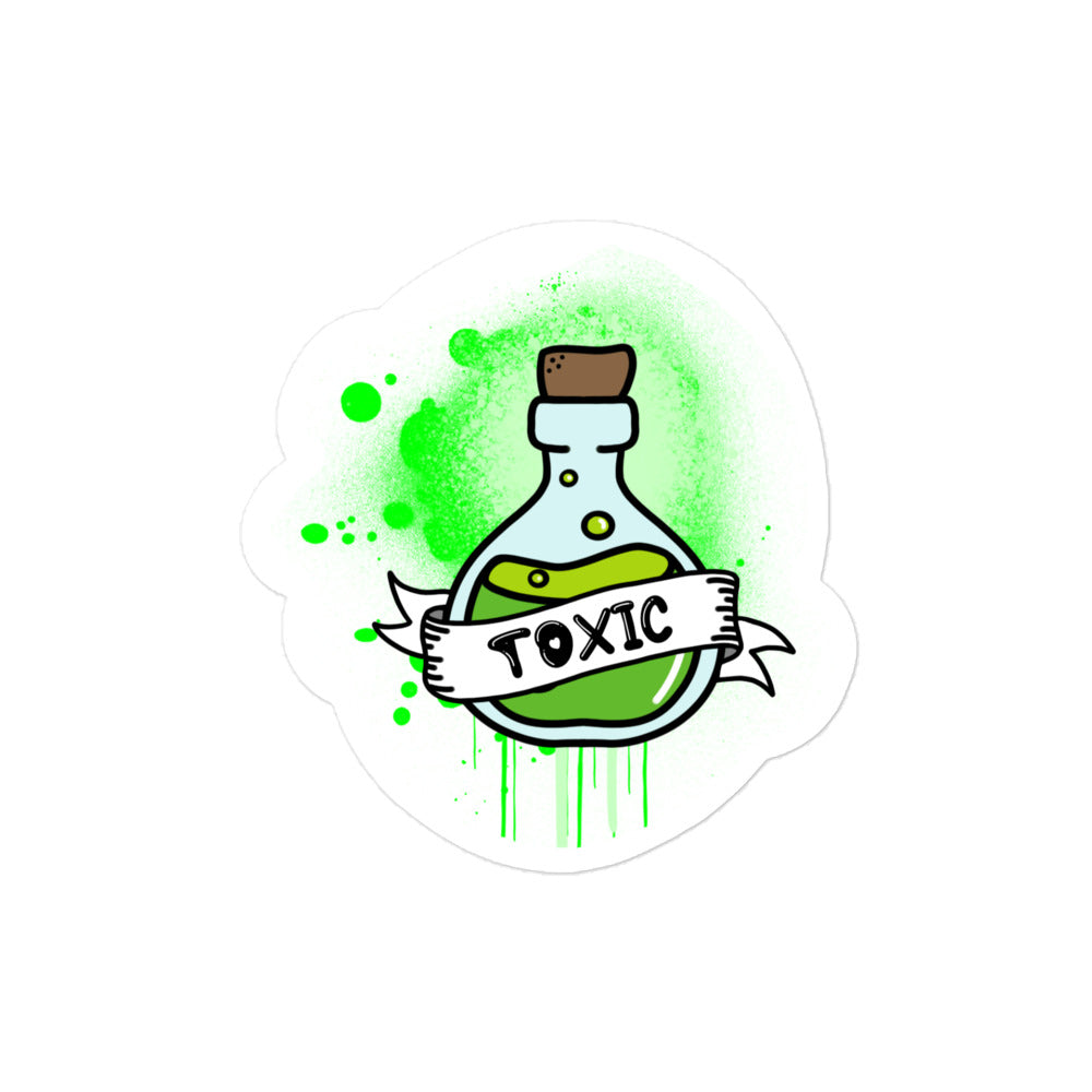 Toxic Sticker