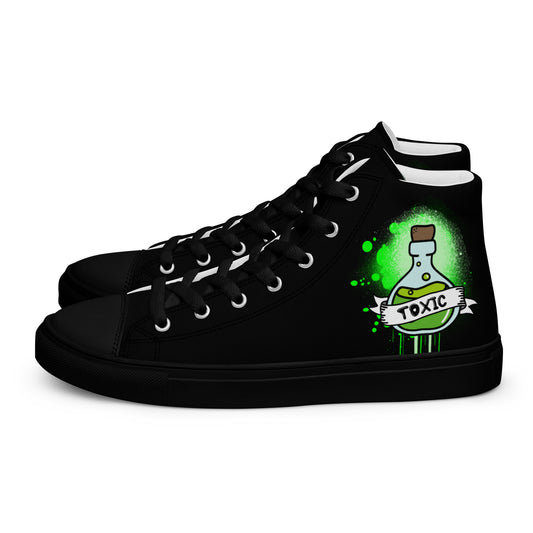 Toxic High-top Canvas Sneakers