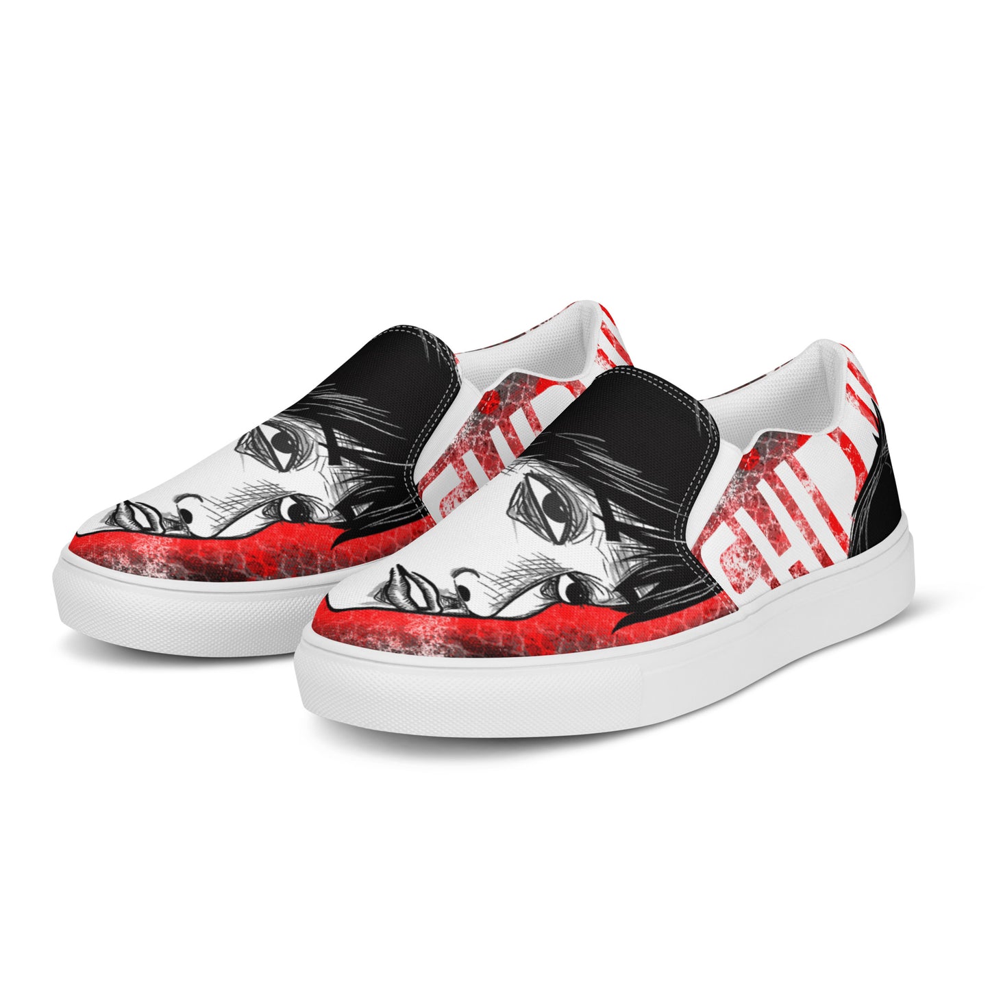 Hanging Blimp Men’s slip-on canvas shoes