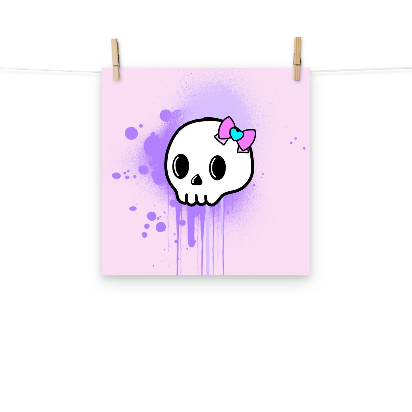 Skull Photo Poster