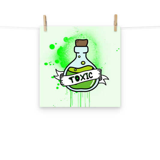 Toxic Photo Poster