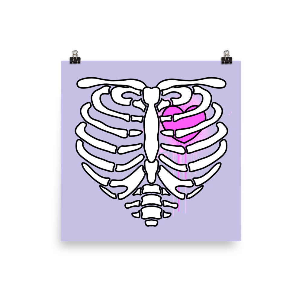 Bone Heart Poster