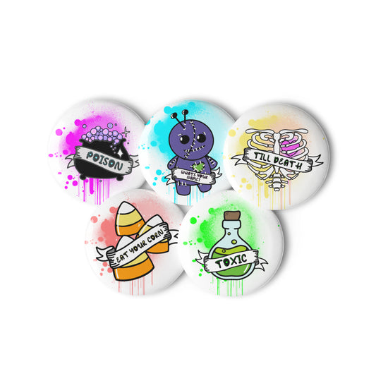 Spooky Pins Set 1