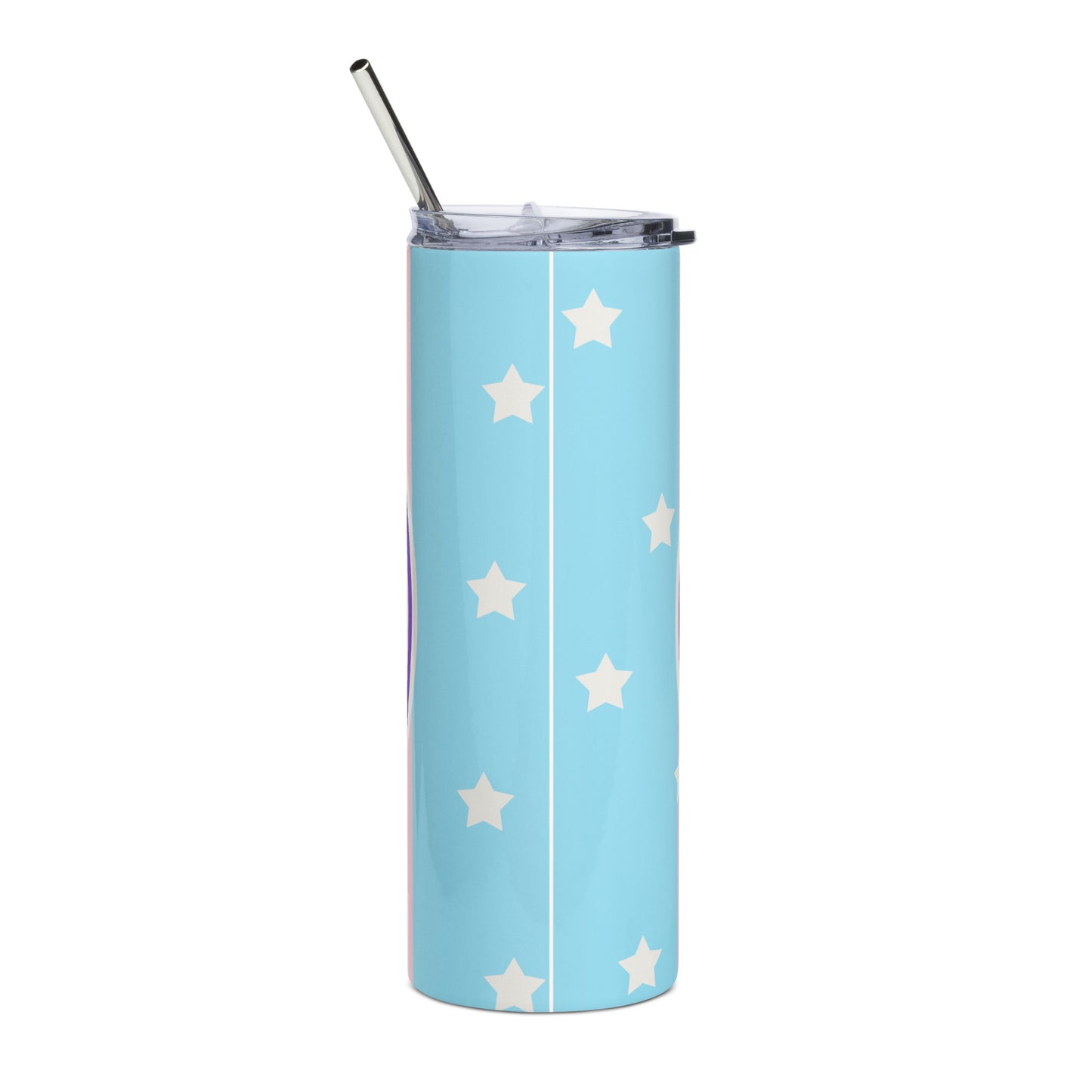 Trans Pride Stainless steel tumbler