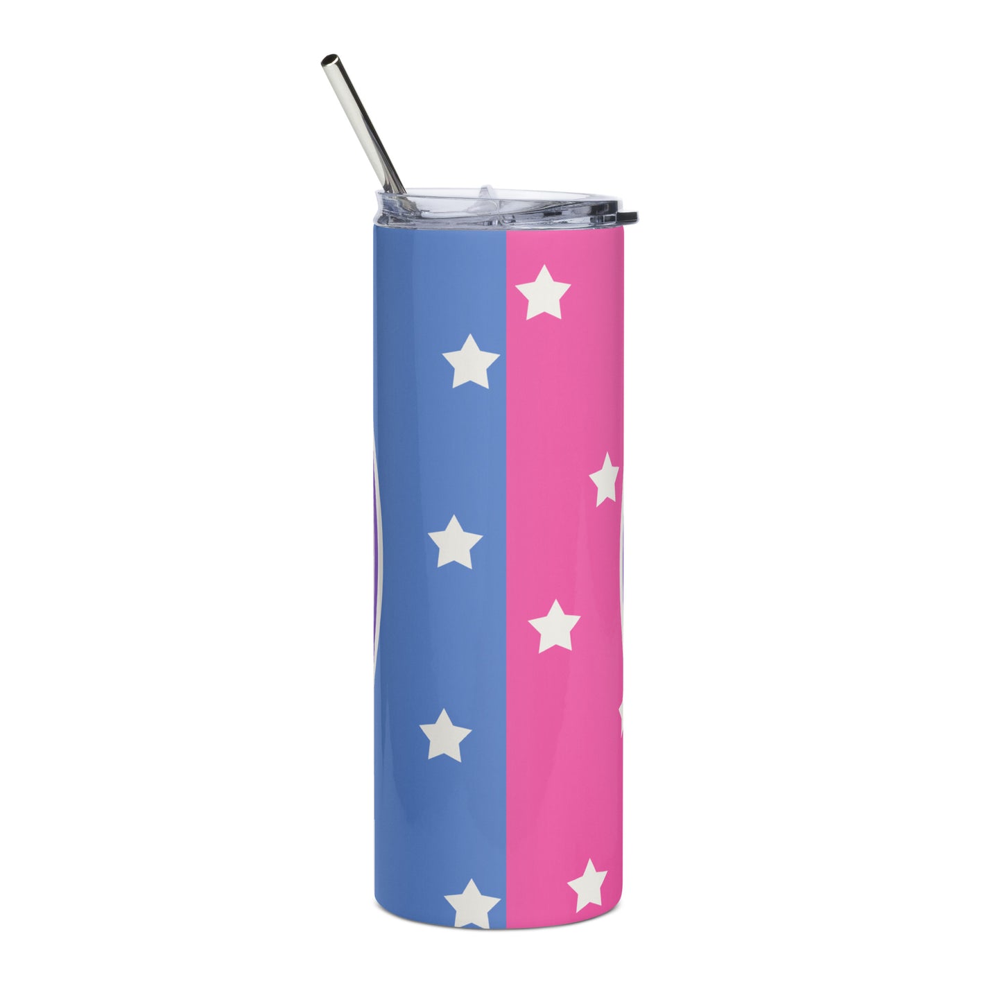 Bisexual Pride Stainless steel tumbler