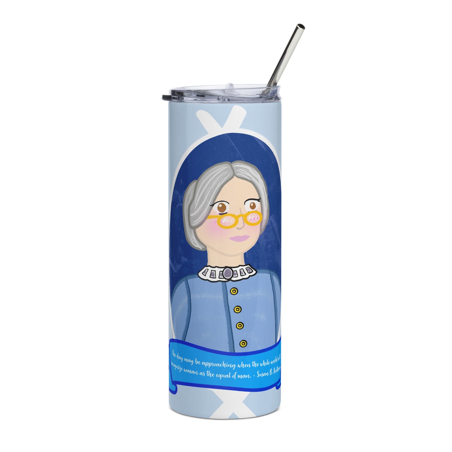 Susan B. Anthony Stainless steel tumbler