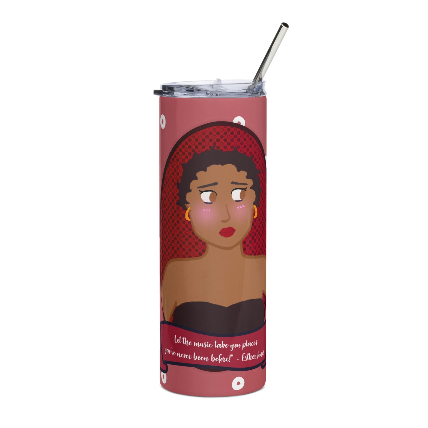 Esther Jones Stainless steel tumbler