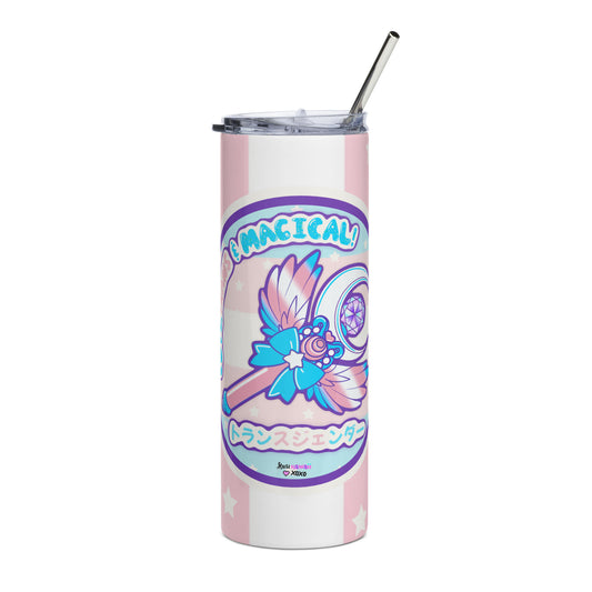Trans Pride Stainless steel tumbler