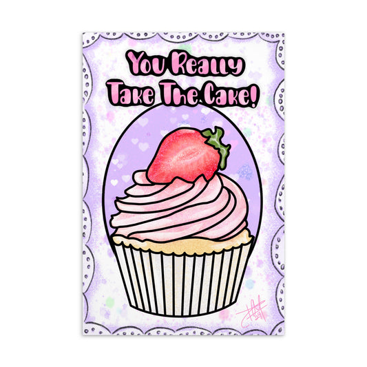 You Really Take The Cake Postcard