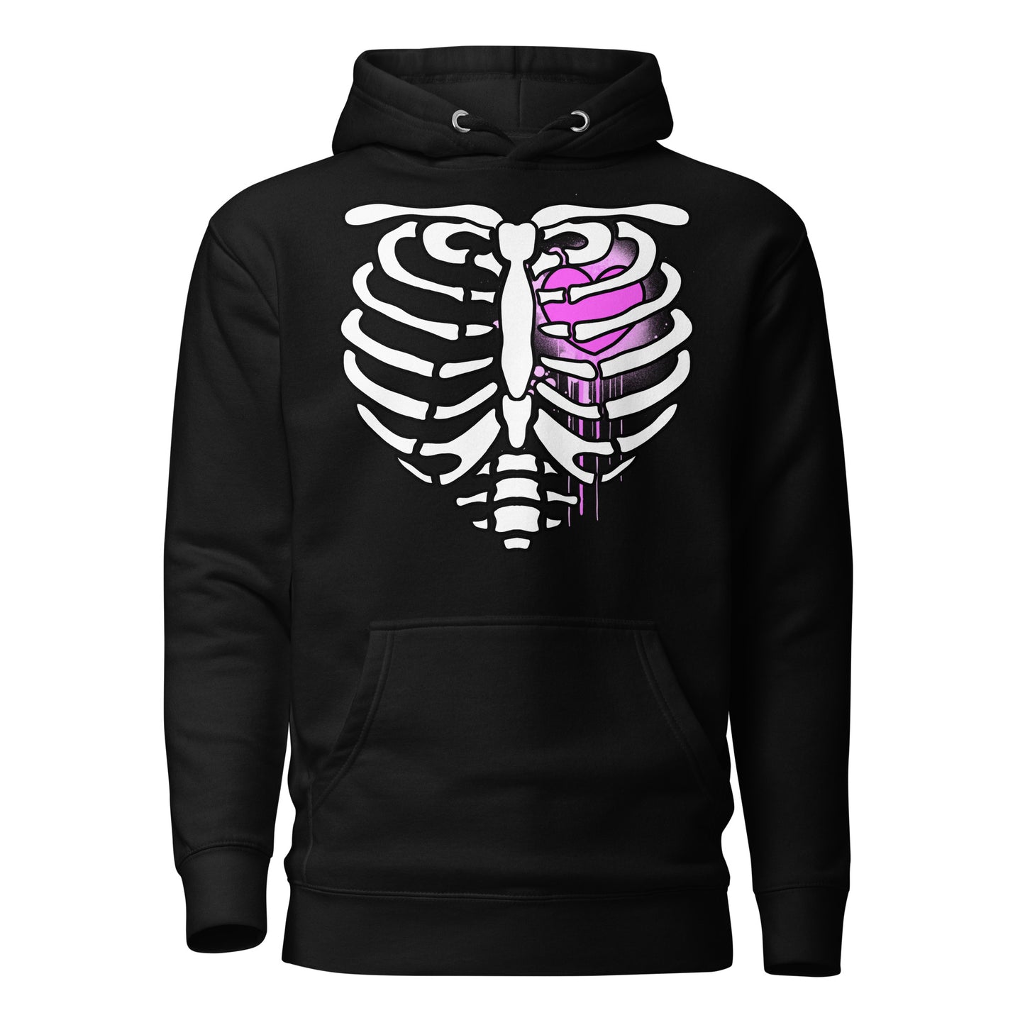 Bone Heart Unisex Hoodie