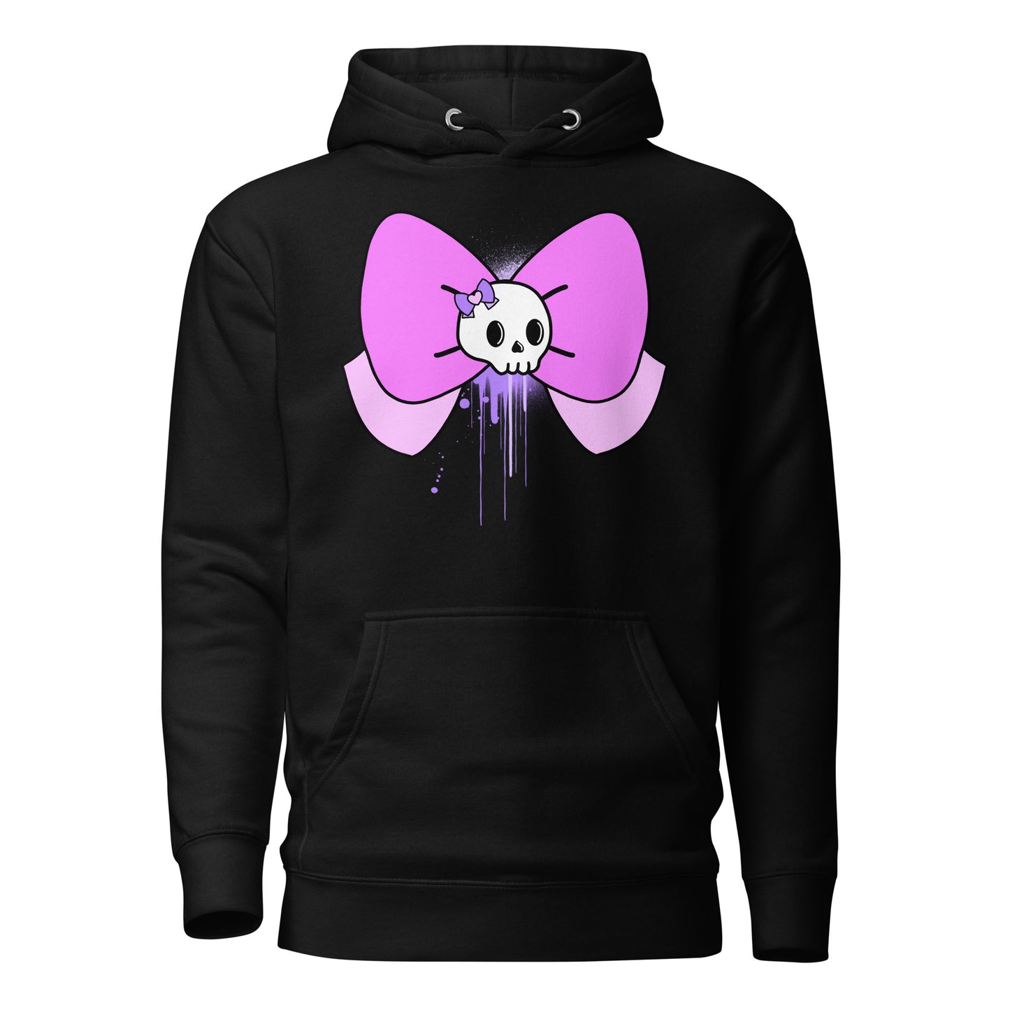 Skull Bow Unisex Hoodie