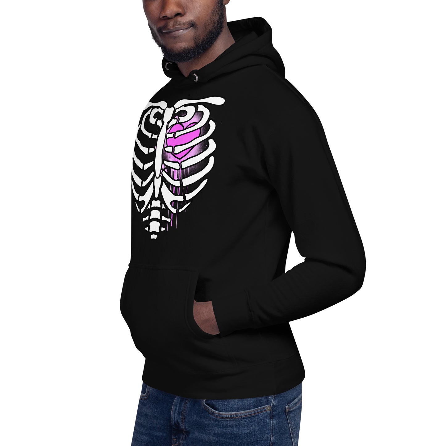 Bone Heart Unisex Hoodie