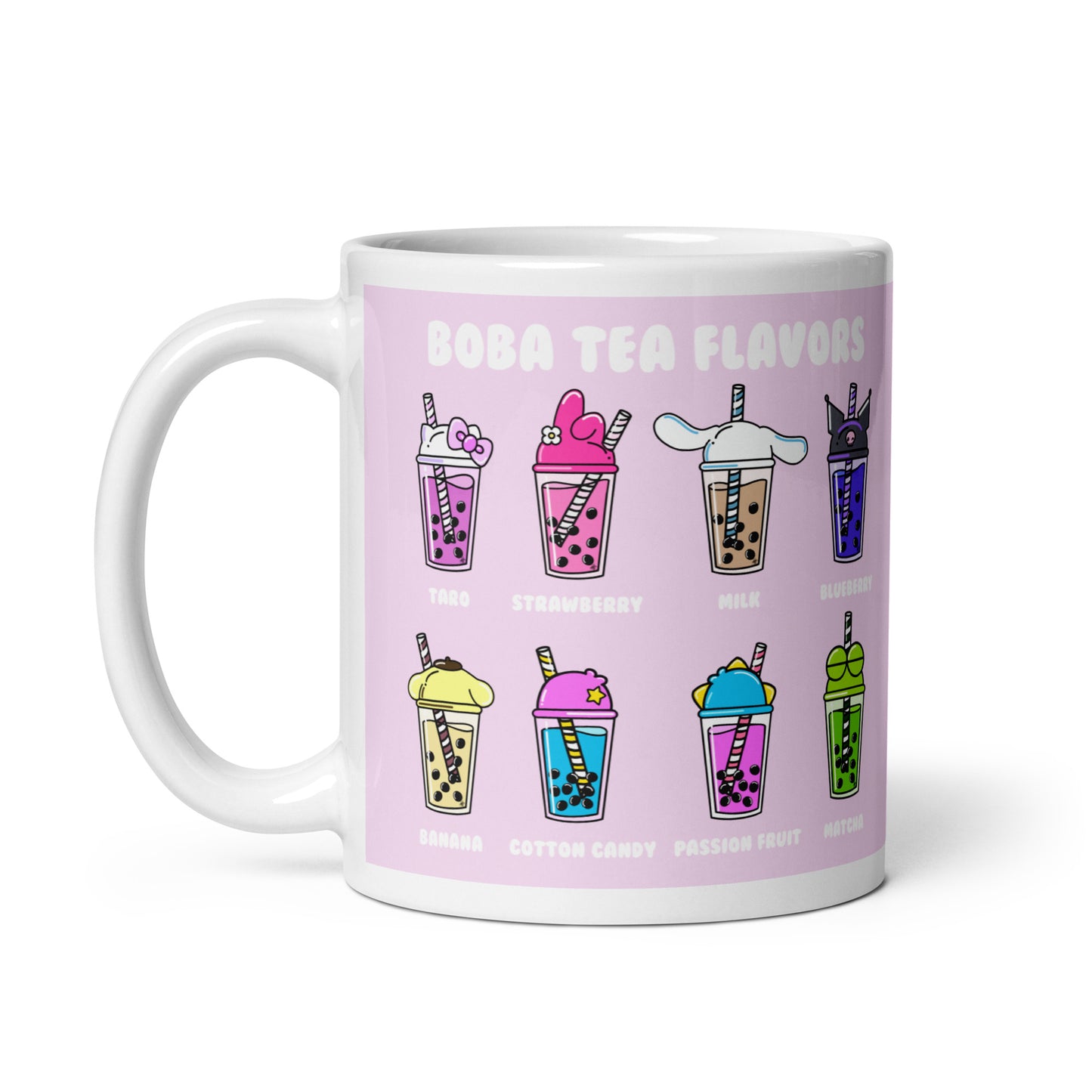 Boba Tea Flavors mug