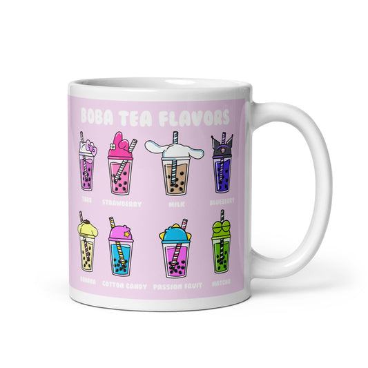 Boba Tea Flavors mug