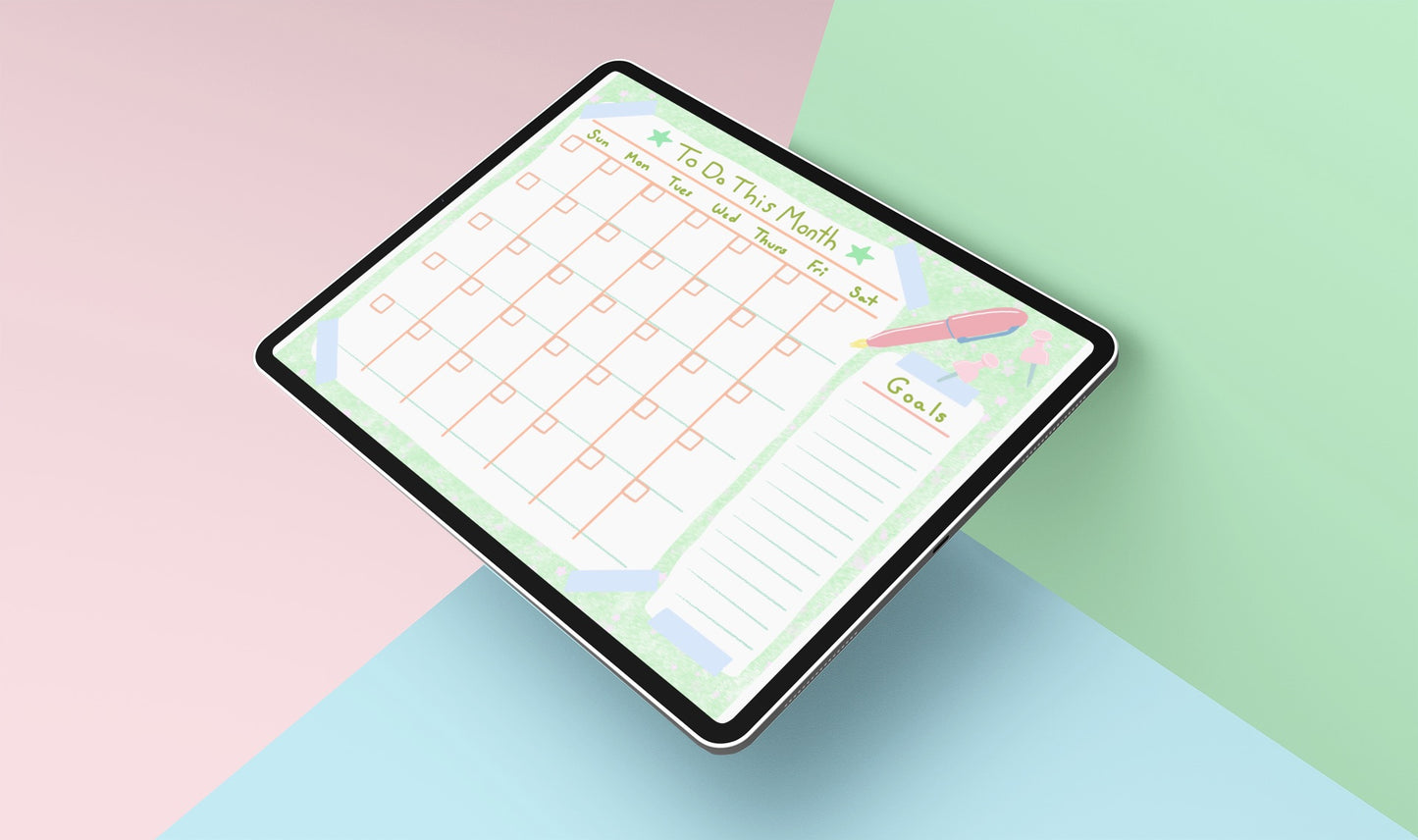 Monthly Planner PDF