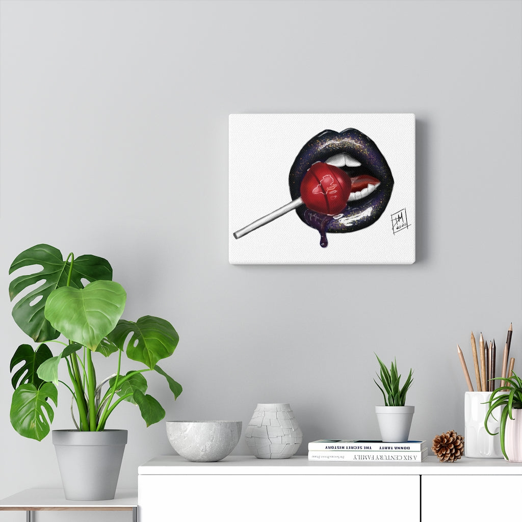 Lollipop Lips Canvas - Kult Kawaii