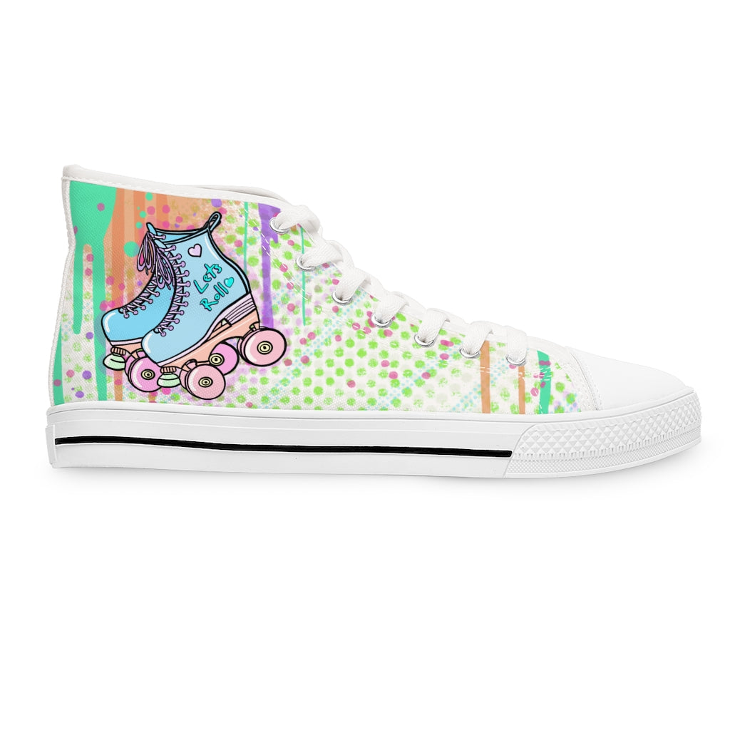 SK8 Don’t H8 Women's High Top Sneakers