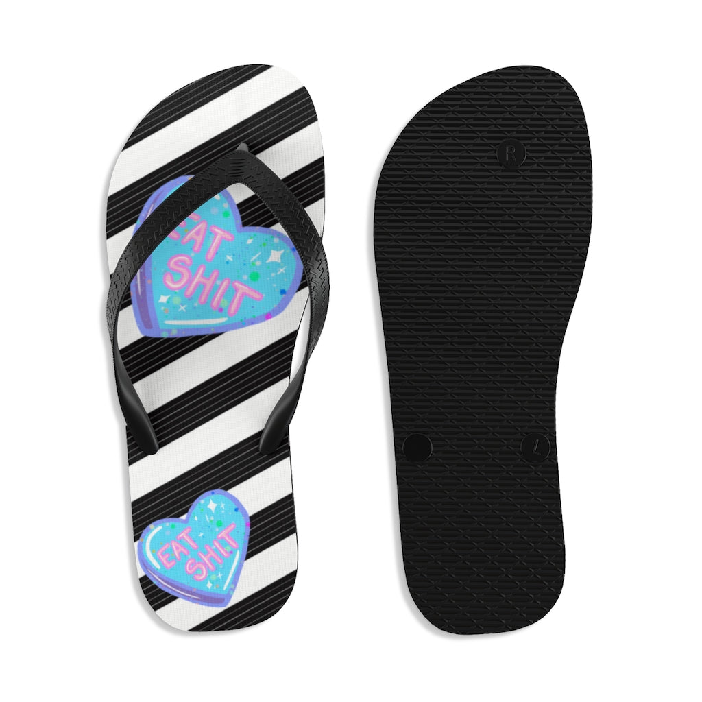 Sour Tarts Eat Sh*t Unisex Flip-Flops