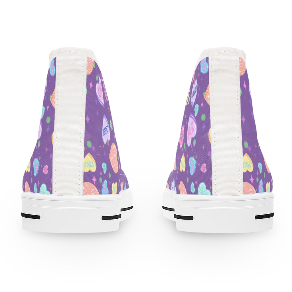 Sour Tarts Women's High Top Sneakers