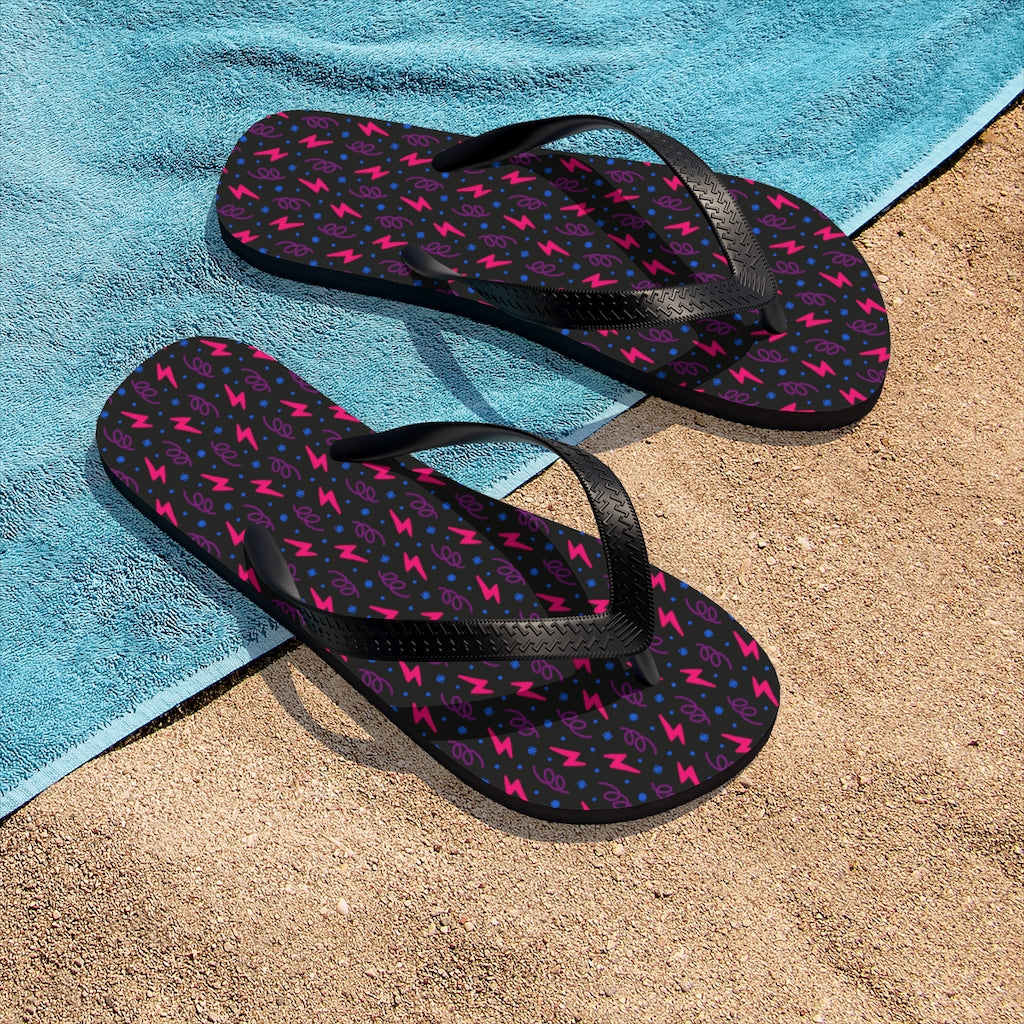 Show Your Pride Bisexual Unisex Flip-Flops