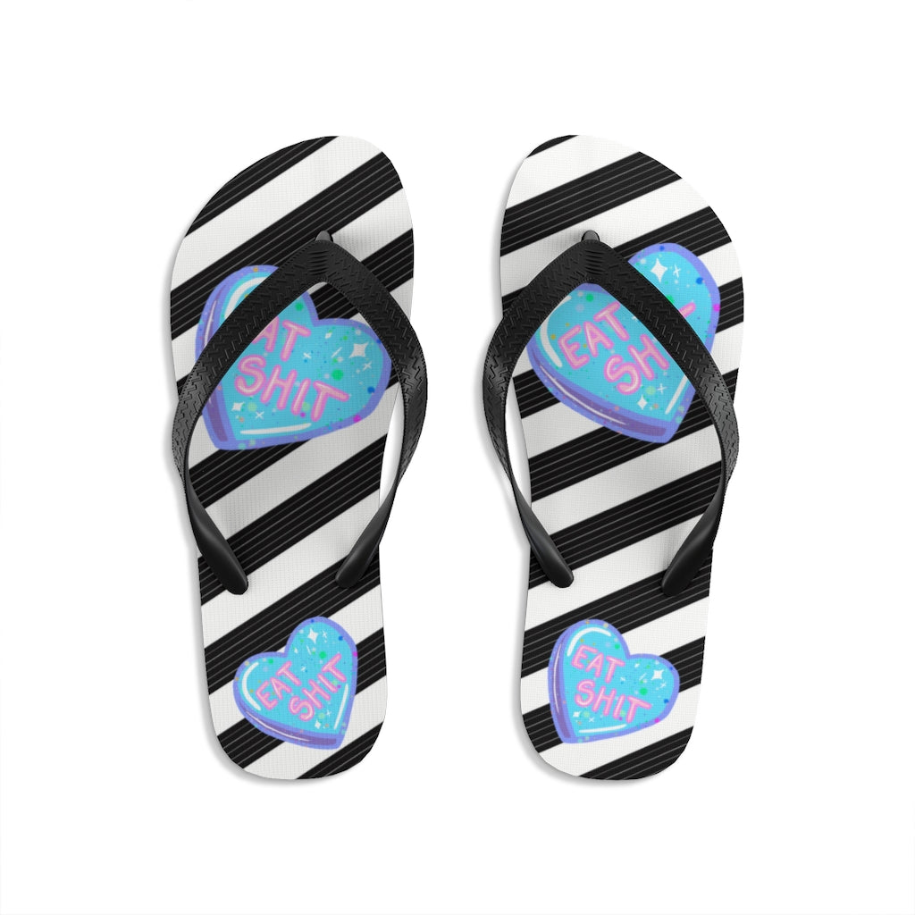Sour Tarts Eat Sh*t Unisex Flip-Flops