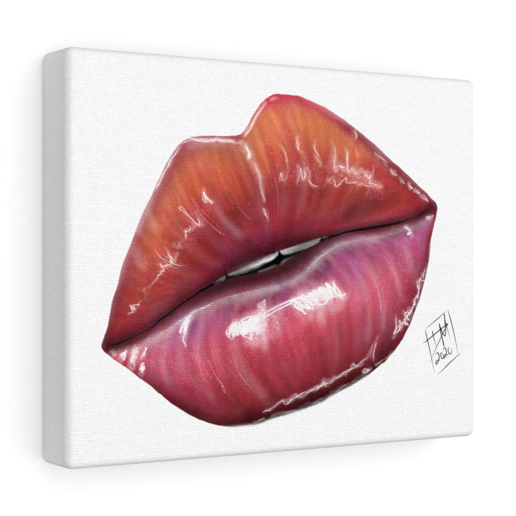 Tropical Lips Canvas - Kult Kawaii