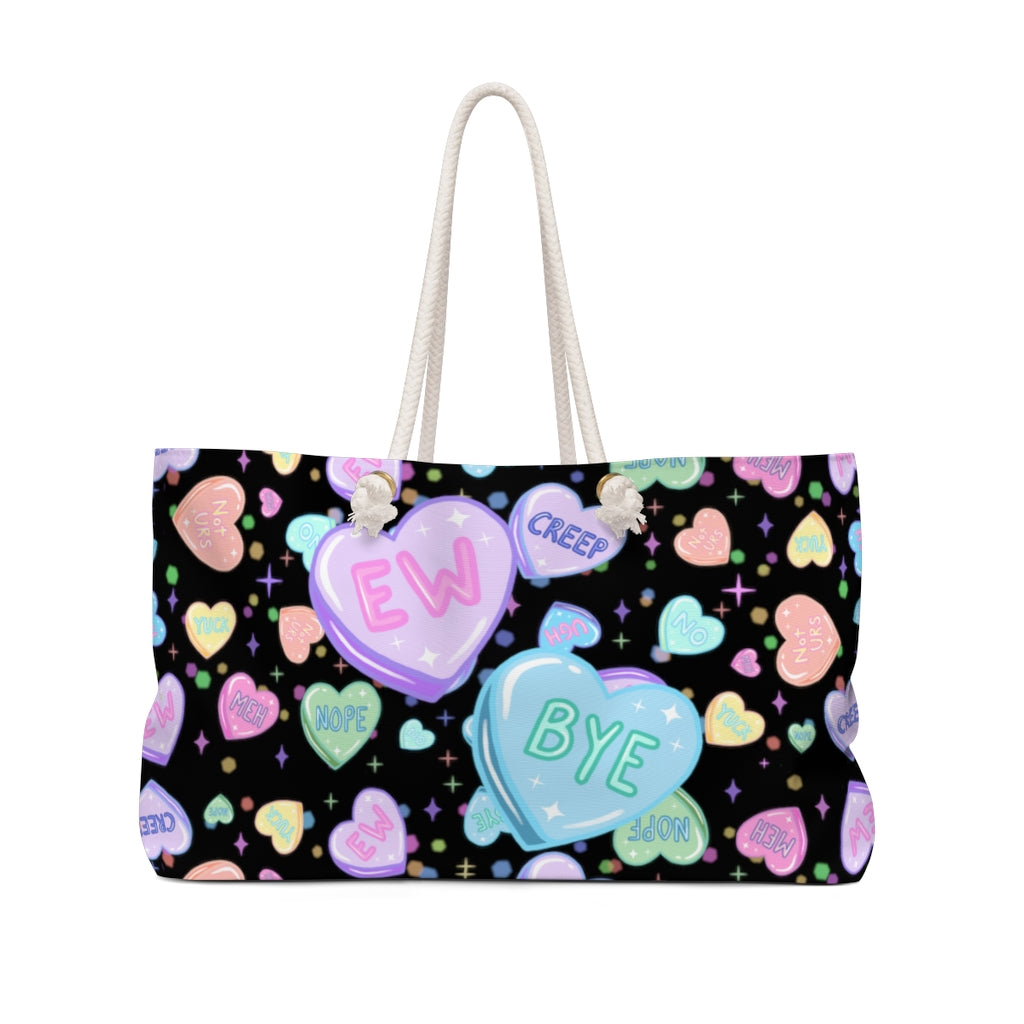 Ew Bye Sour Tarts Beach Bag