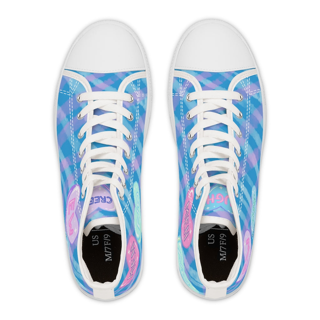 Sour Tarts Women's High Top Sneakers