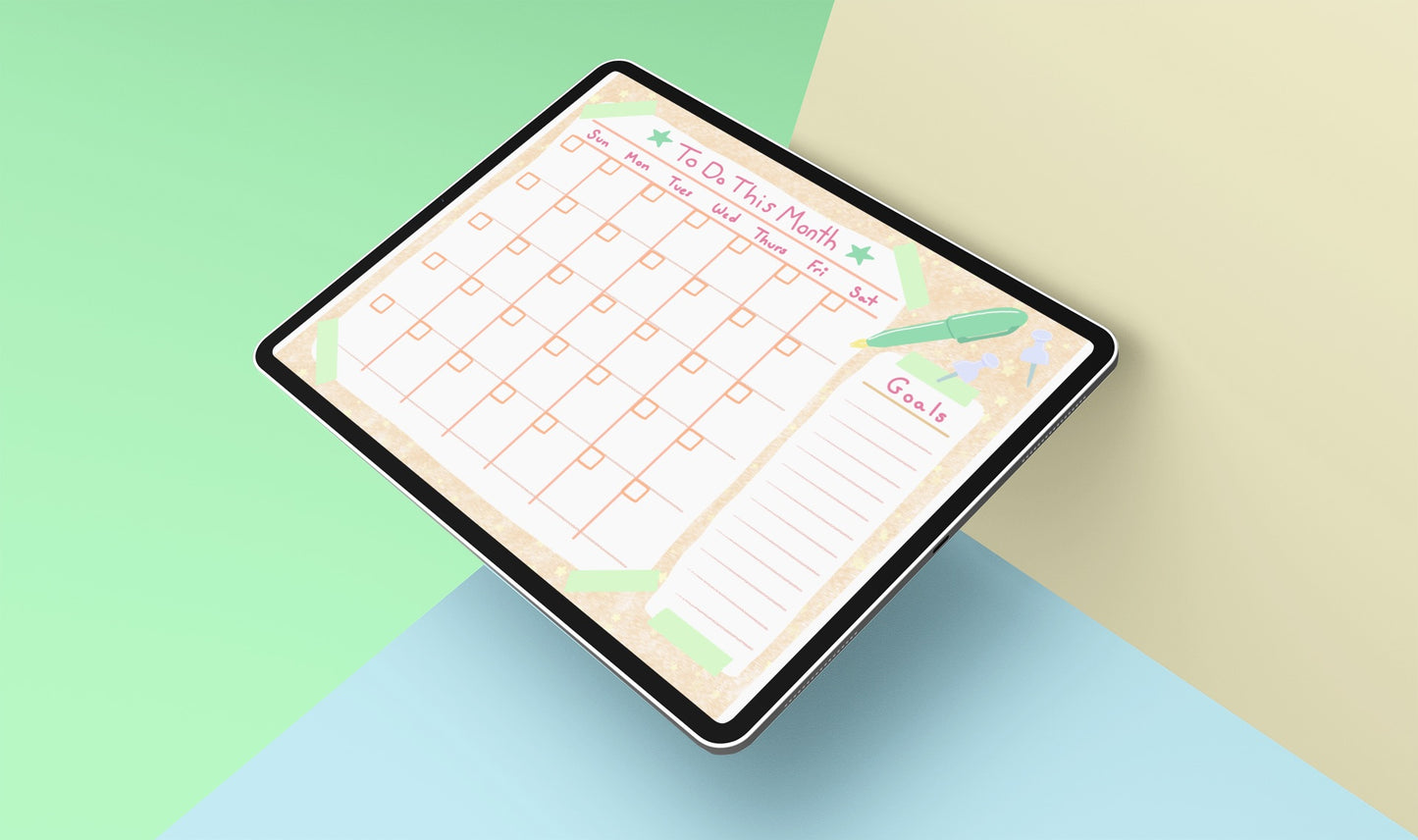 Monthly Planner PDF