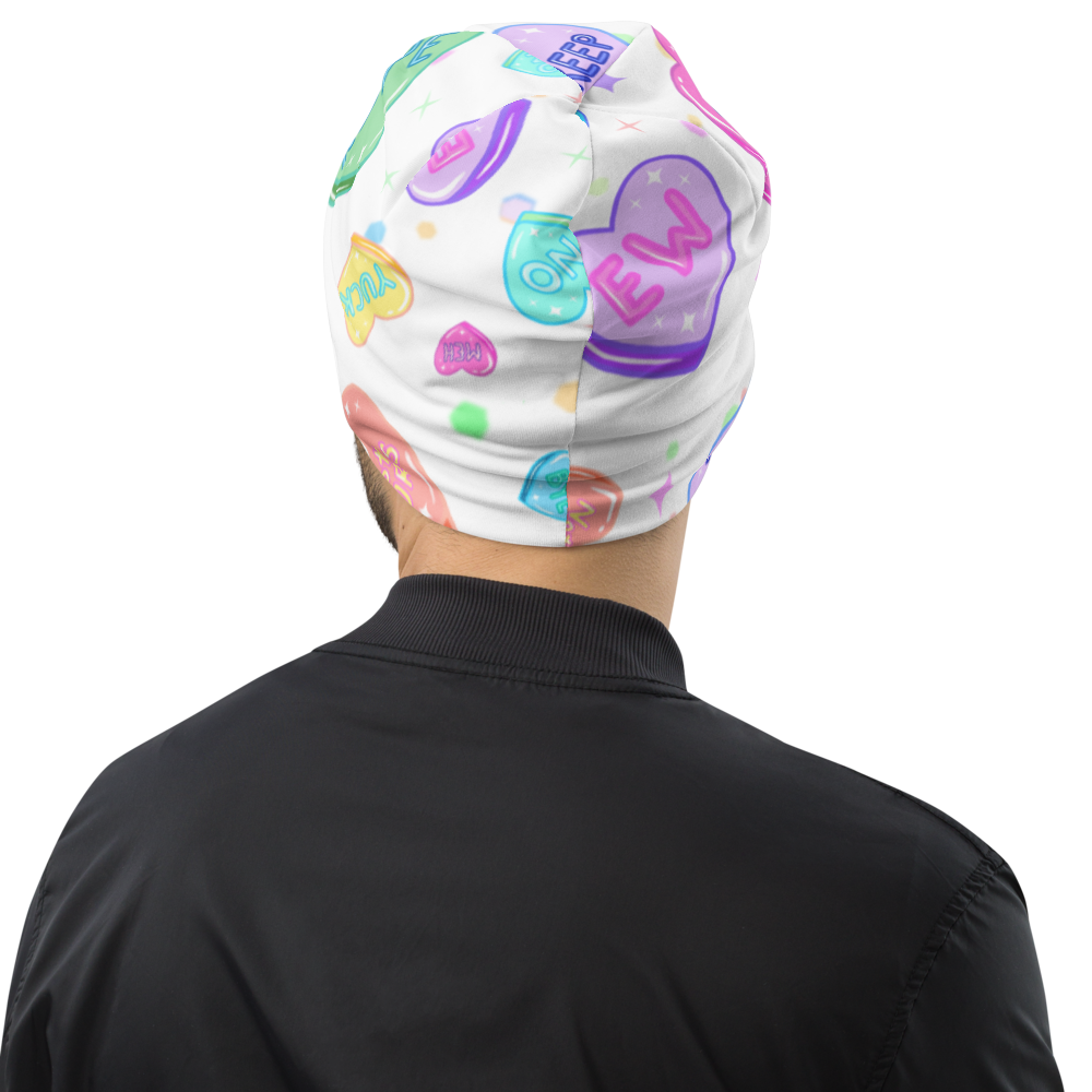 All-Over Print Beanie - Kult Kawaii