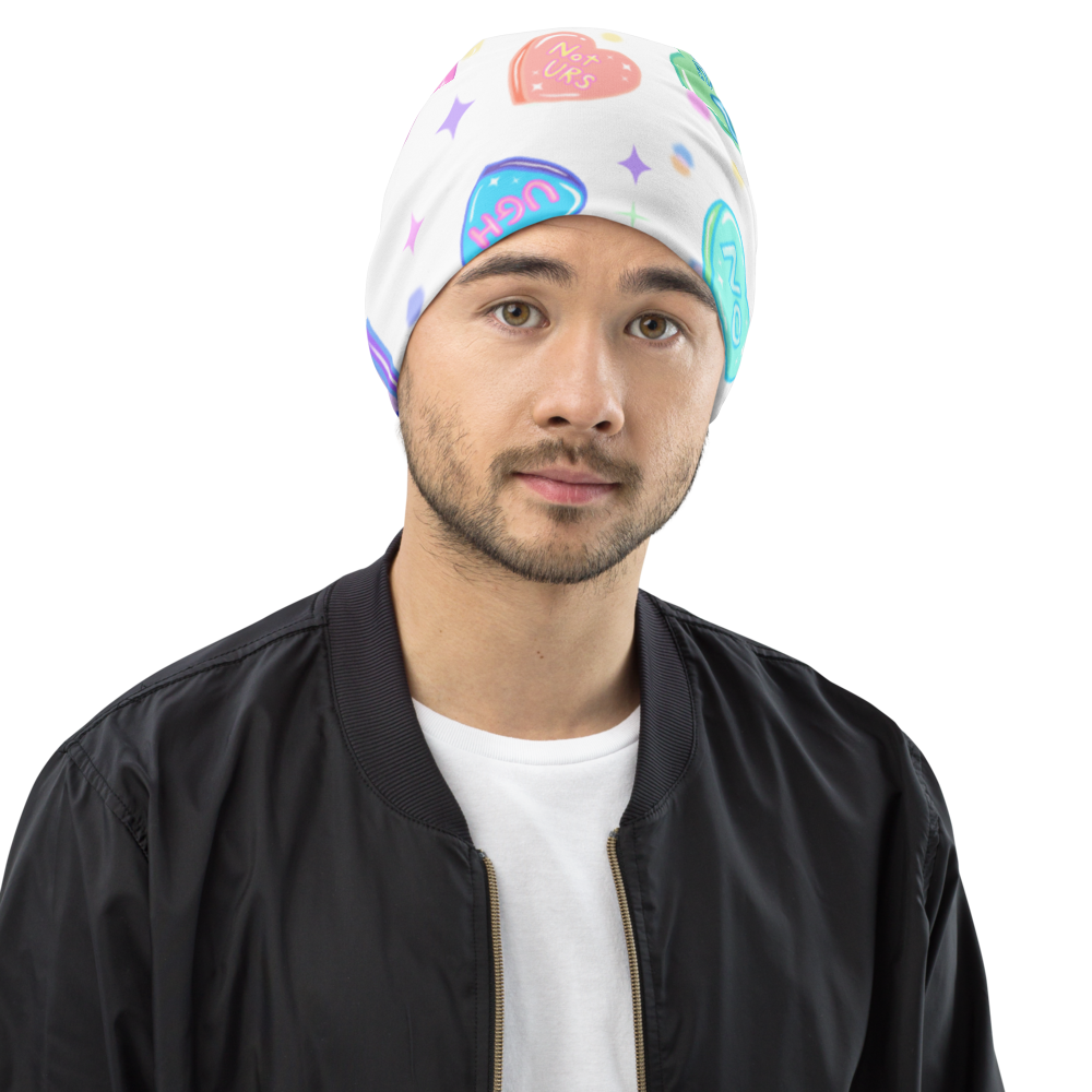 All-Over Print Beanie - Kult Kawaii