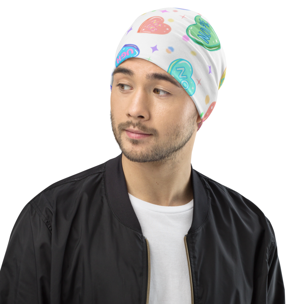 All-Over Print Beanie - Kult Kawaii