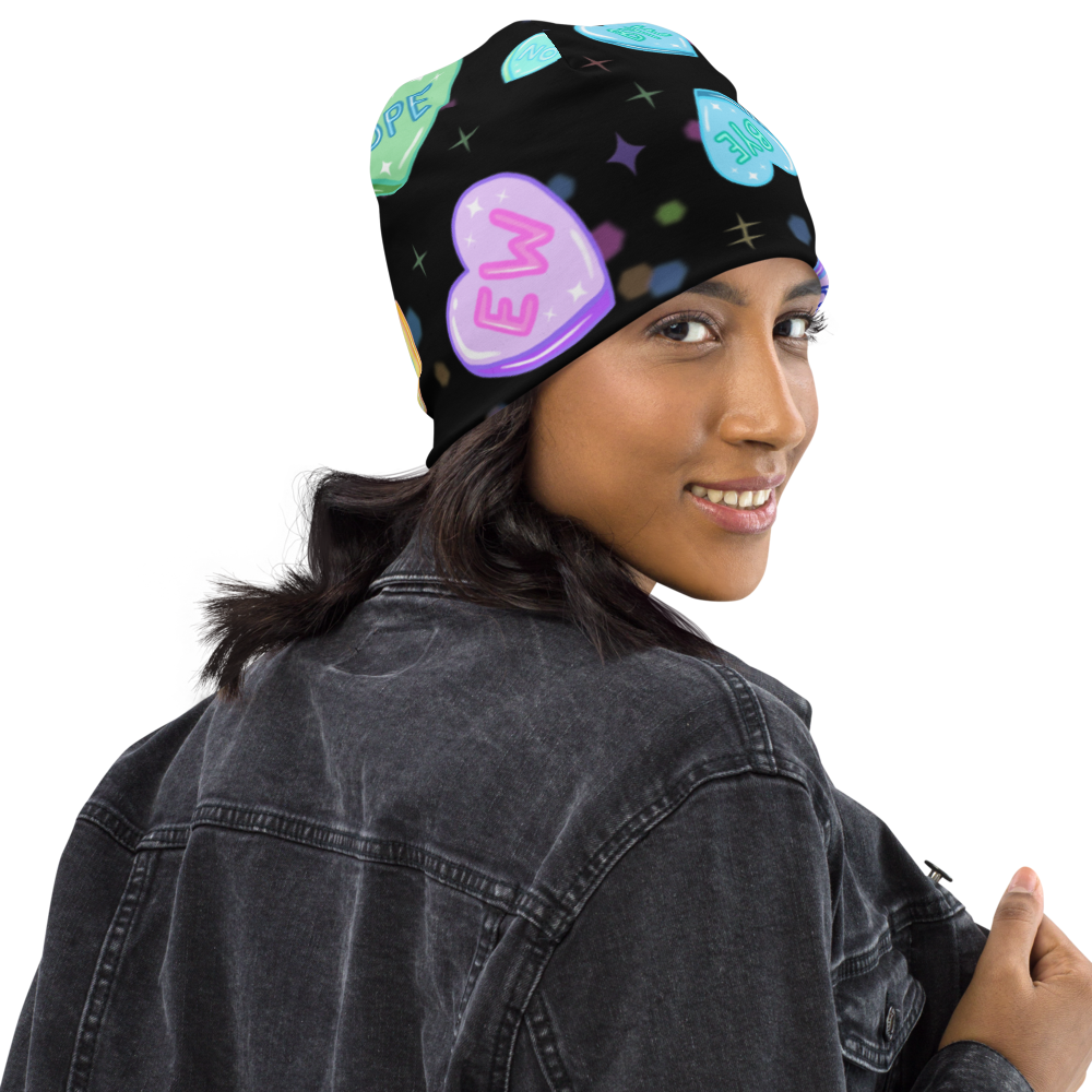 All-Over Print Beanie - Kult Kawaii
