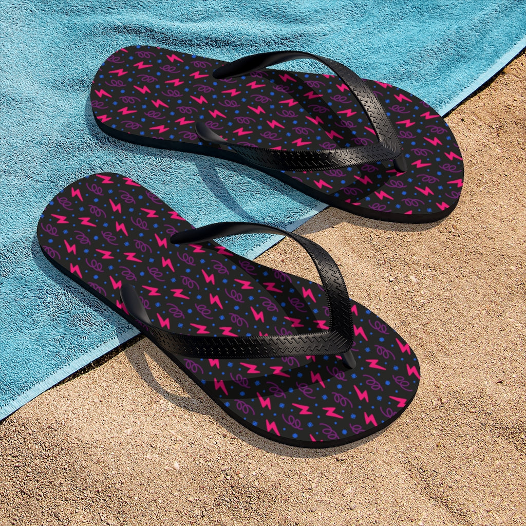 Show Your Pride Bisexual Unisex Flip-Flops