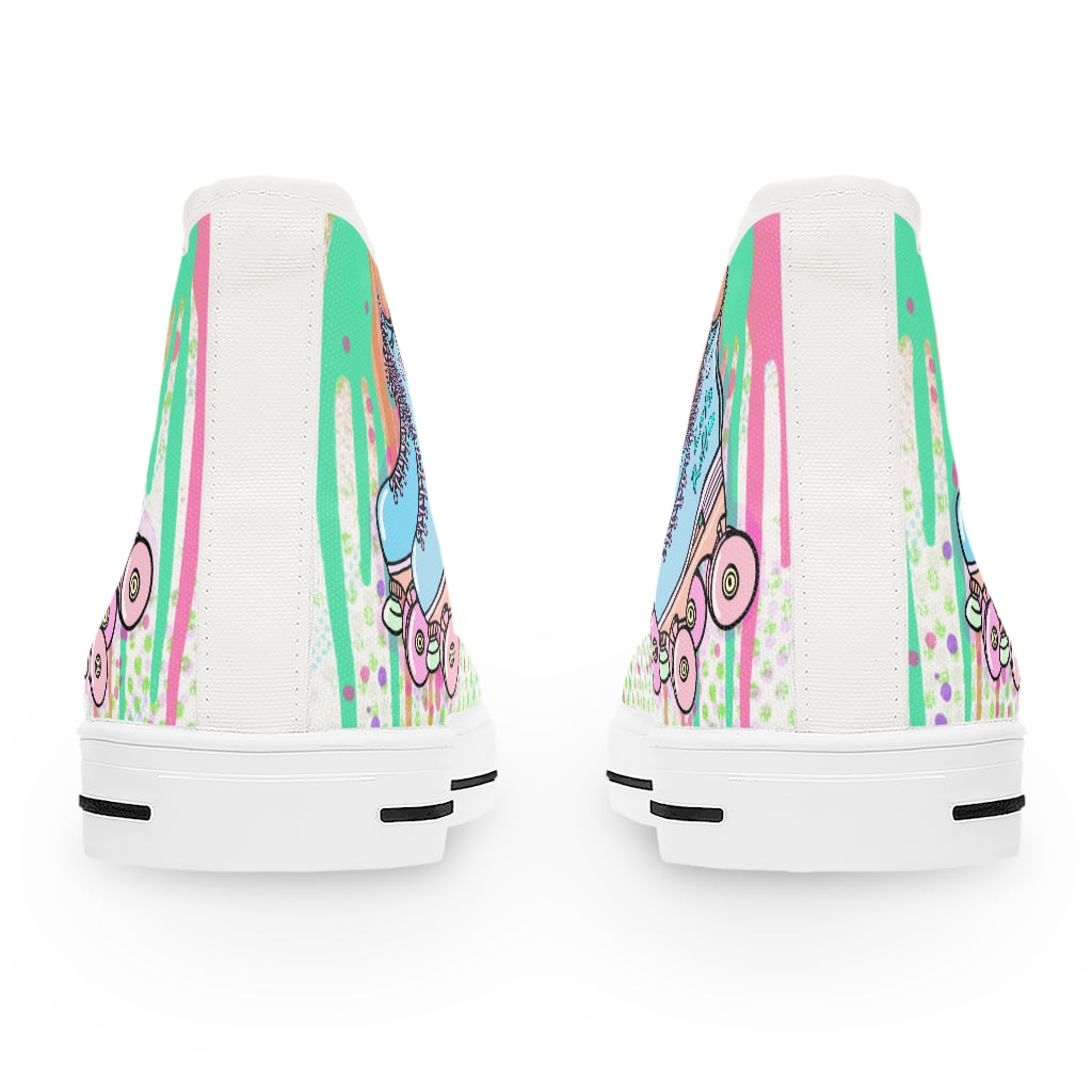 SK8 Don’t H8 Women's High Top Sneakers
