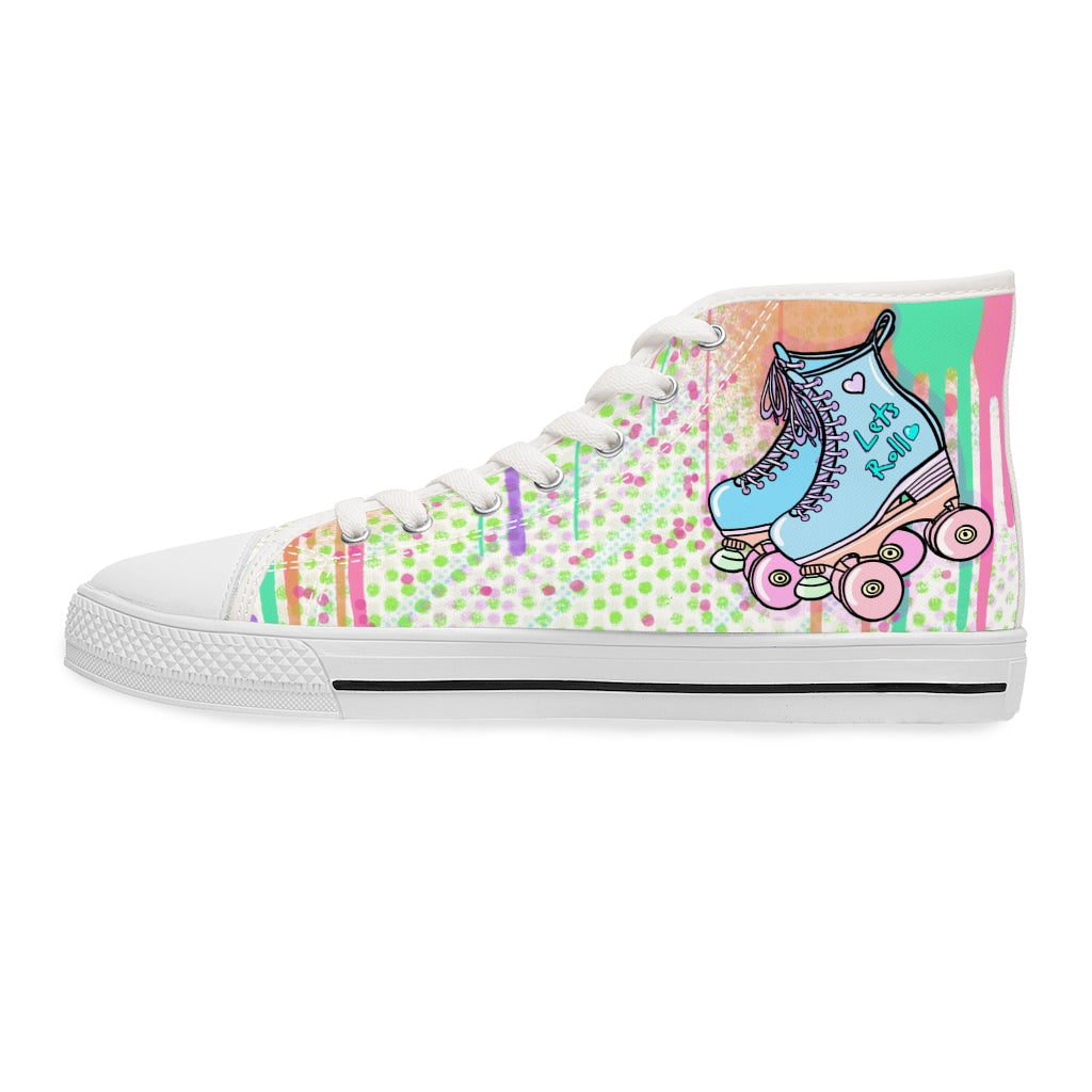 SK8 Don’t H8 Women's High Top Sneakers
