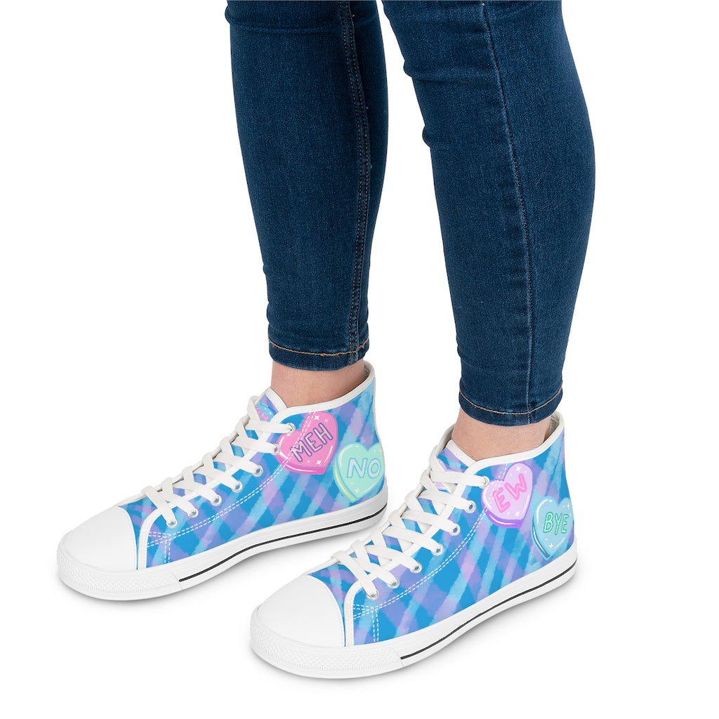 Sour Tarts Women's High Top Sneakers