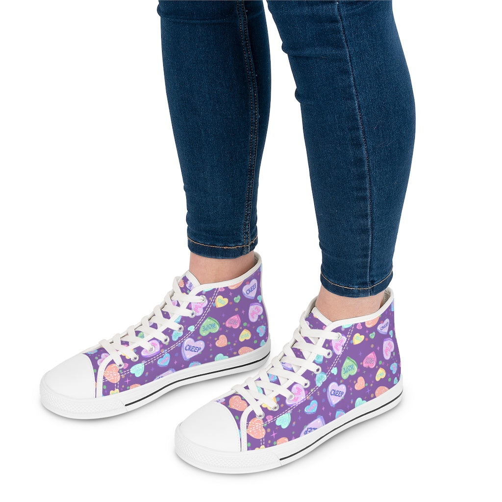Sour Tarts Women's High Top Sneakers