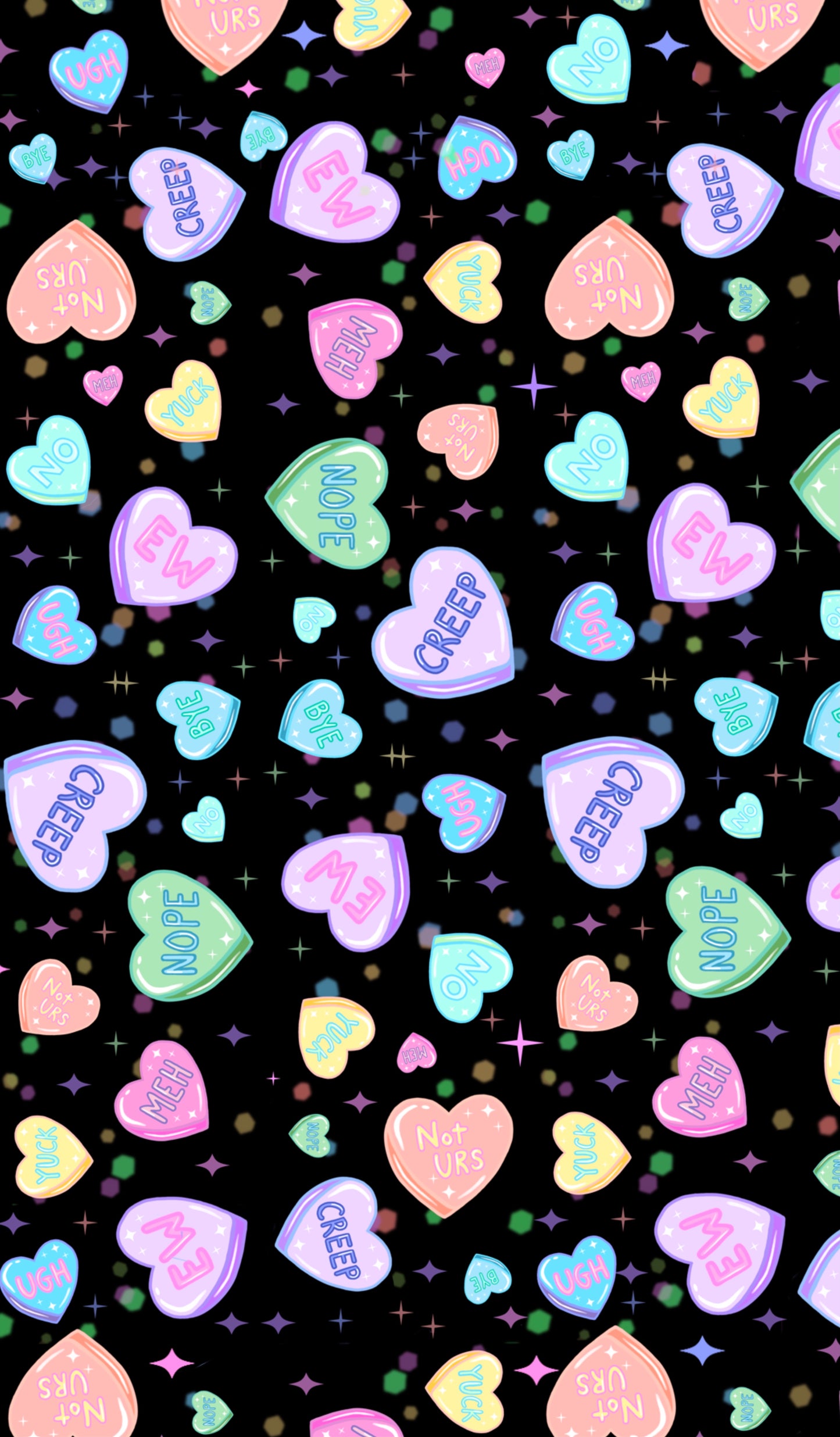 Sour Tarts Phone Wallpaper - Kult Kawaii