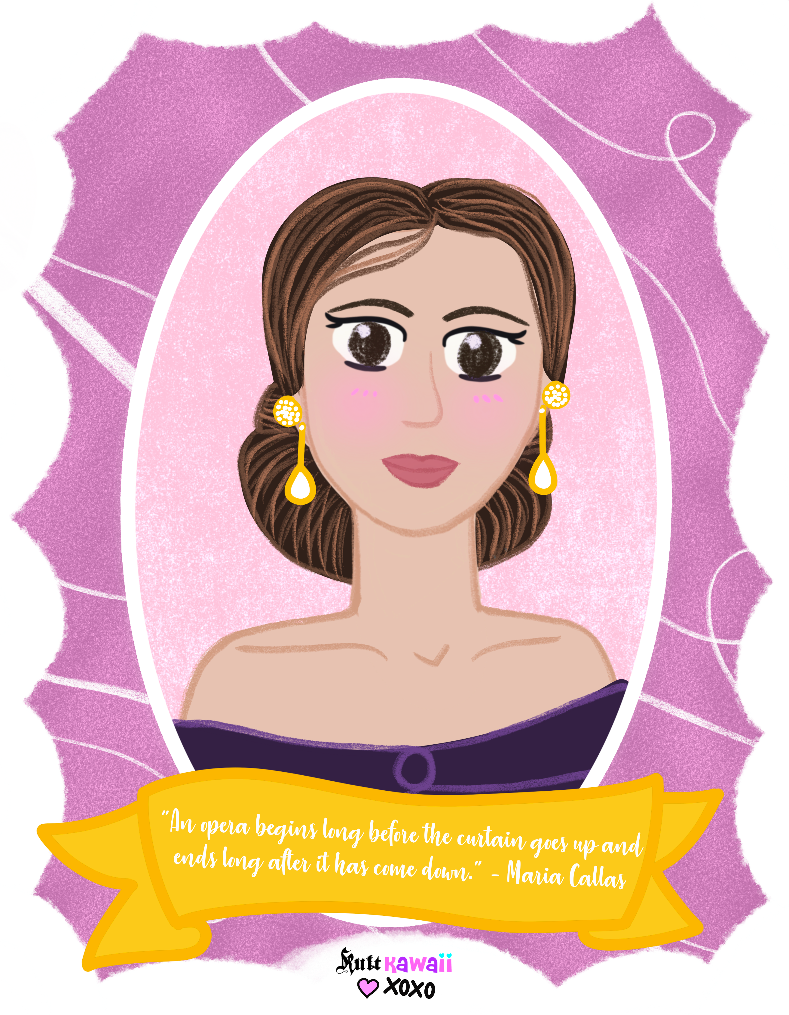 Maria Callas Opera Roses Maria Callas: The Opera Legend Who Took the World by Storm - Kult Kawaii