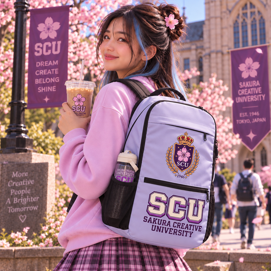 Sakura Creative University Utility Backpack