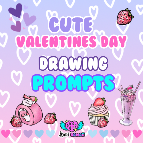 2025 Cute Valentines Day Drawing Prompts