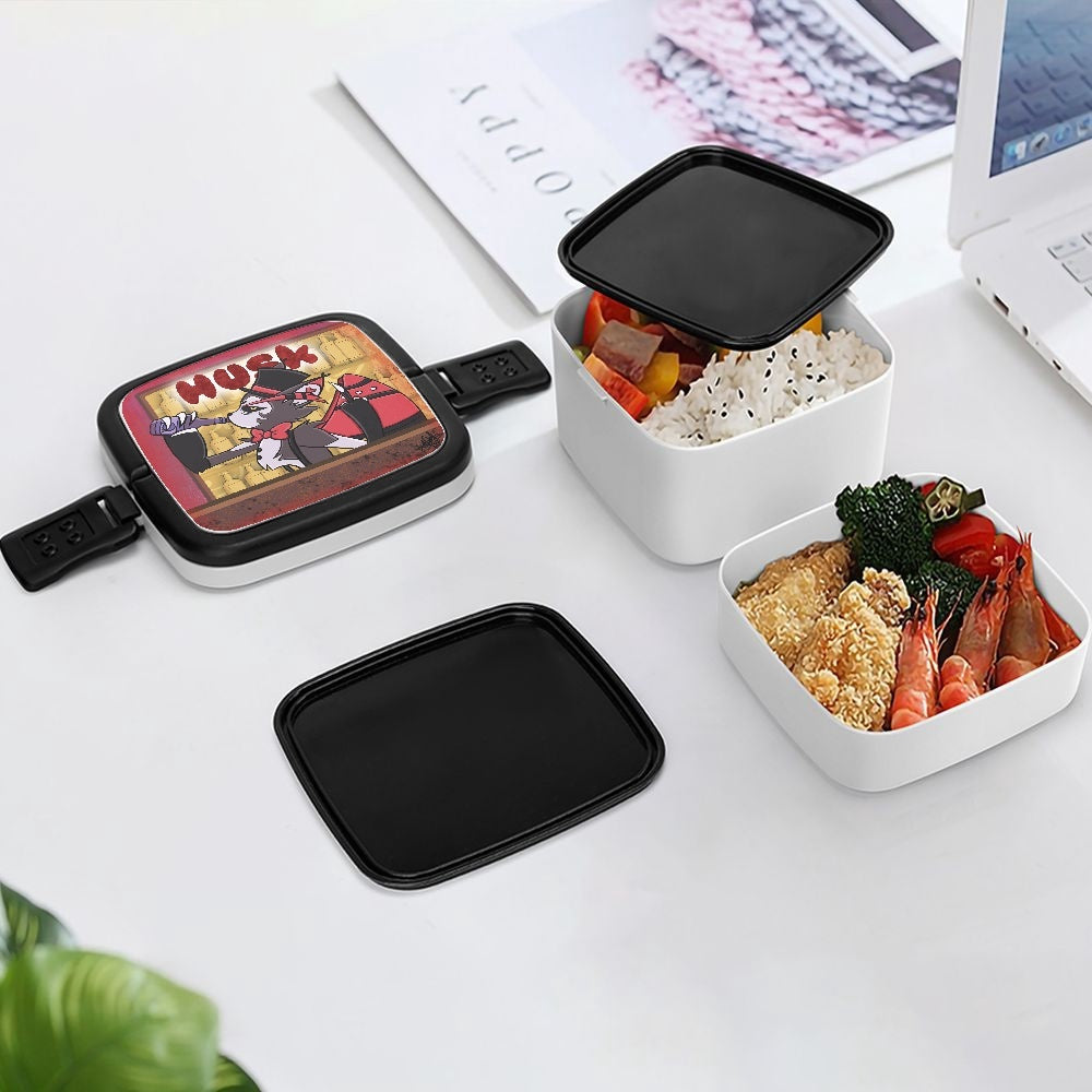 Husk Double-layer Lunch Box